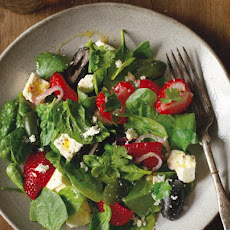 Pickled Feta With Cerignola Olives And Strawberries Recipe