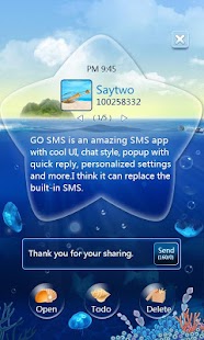 How to download GO SMS Pro OceanStar Popup ThX 1.6 mod apk for pc