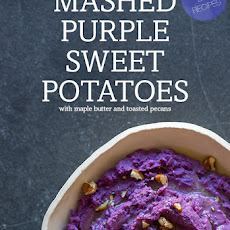 Mashed Purple Sweet Potatoes