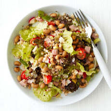 Barley Salad With Ham and Black-Eyed Peas