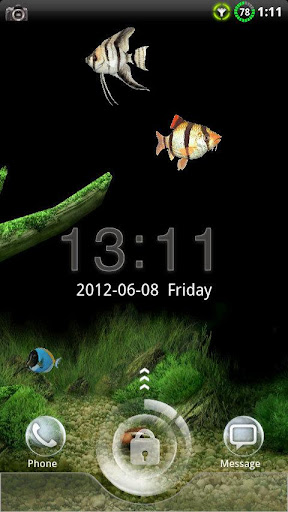 GO Locker Aquarium Theme