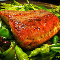 Honey Bourbon Salmon
