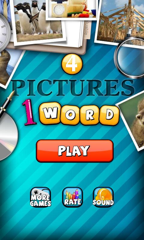 Free Download 4 Pics 1 Word Game For Computer