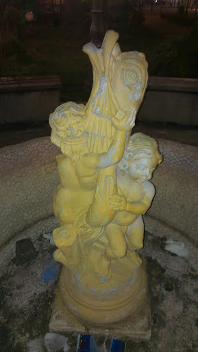 Fountain Two Children