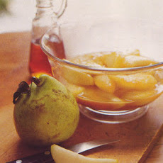 Pears Glazed with Maple Syrup