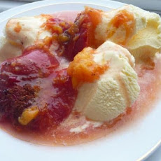 Roasted Plums With Spices