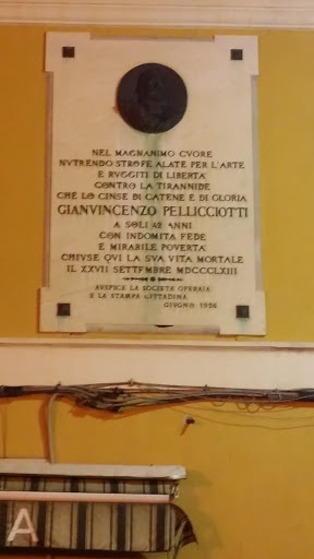 Gianvincenzo Pellicciotti Targa