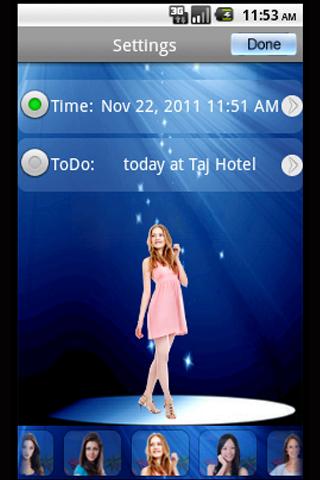 Beauty ToDo Widget