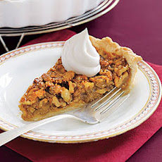 Walnut Pie with Honey Whipped Cream
