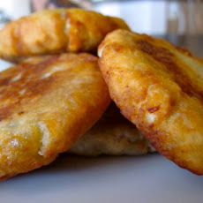 Hippo Bites: Sweet Potato Fritters with Prawn-Coconut Filling