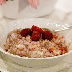 Alex's Red Berry Risotto Oatmeal