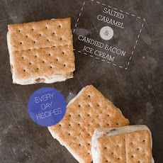 Salted Caramel and Candied Bacon Ice Cream