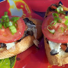 Kalamata and Tomato Crostini