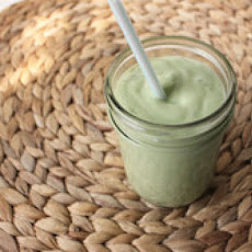 Avocado Kefir Smoothie with Ginger and Mint