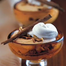 Frozen Pumpkin Mousse with Walnut-Toffee Crunch