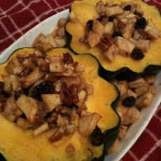 Apple-Stuffed Acorn Squash