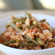 One-Pot Italian “Potatoes” & Green Beans