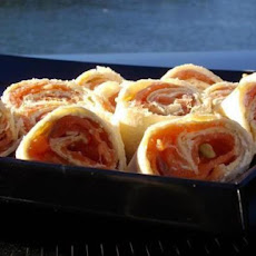 Smoked Salmon & Cream Cheese Swirls