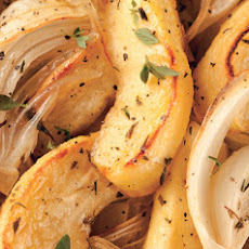 Thyme-Roasted Apples and Onions