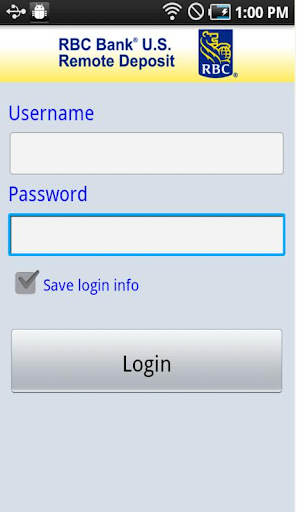 RBC Bank U.S. Remote Deposit