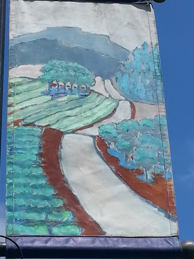 Lush Farmland Banner Mural