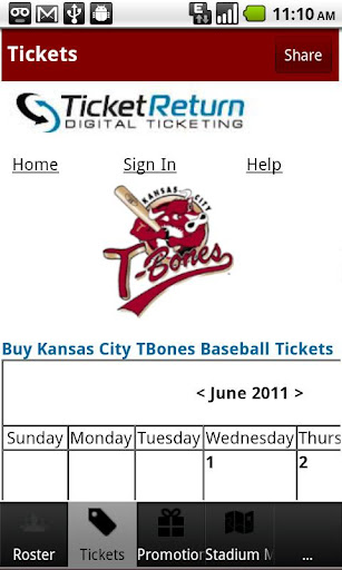 【免費運動App】Kansas City T-Bones Baseball-APP點子