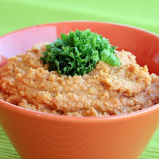 Salmon Mousse with Salmon Roe and Crudites
