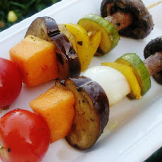 Grilled Veggie Shish Kabobs