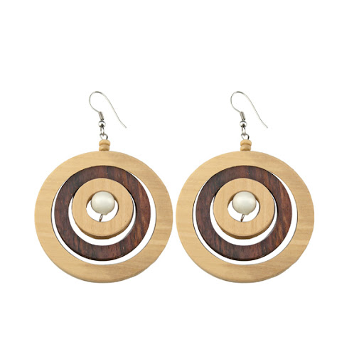 Pendientes de madera