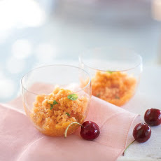 Peach Granita