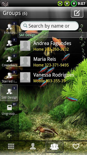 【免費個人化App】GOContacts theme Aquarium-APP點子