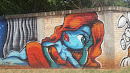 Graffiti Pitufina
