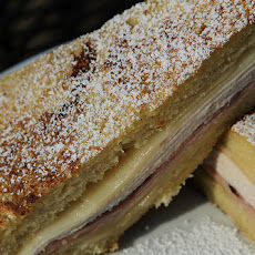 Open Face Monte Cristo Sandwiches