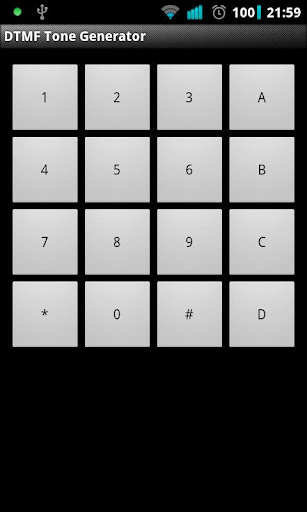 DTMF Tone Generator