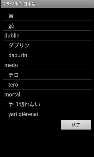 【免費旅遊App】Japanese Brazilian Dictionary-APP點子