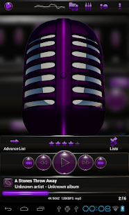 How to install Poweramp skin purple droid patch 3.02 apk for laptop