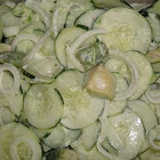Cucumber Avocado Salad