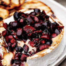 Grilled Cheese with Fresh Cherries
