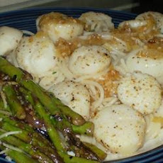 Scallops with White Wine Sauce II