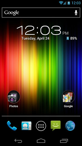 Digital Clock Widget ICS