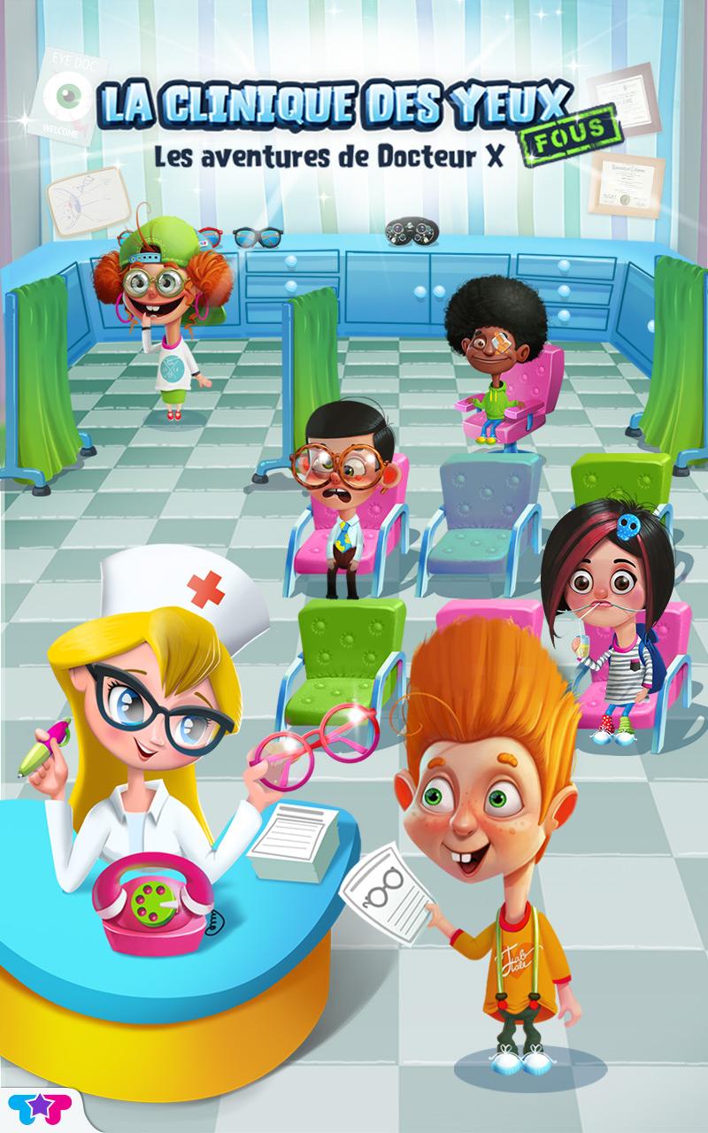 Android application Crazy Eye Clinic - Doctor X screenshort