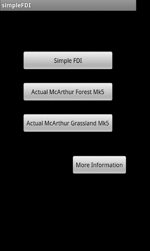 Simple FDI Calculator