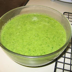 Super Quick Pea and Mint Soup