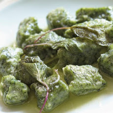 James Peterson's Spinach Gnocchi