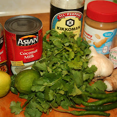 Thai Peanut Sauce Fondue
