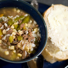 Spicy Hamburger Vegetable Soup