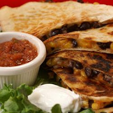 Black Bean and Corn Quesadillas