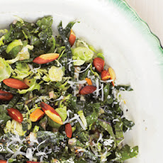 Kale & Brussels Sprout Salad
