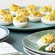 Hot Deviled Eggs