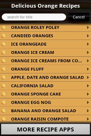 【免費生活App】Delicious Orange Recipes-APP點子